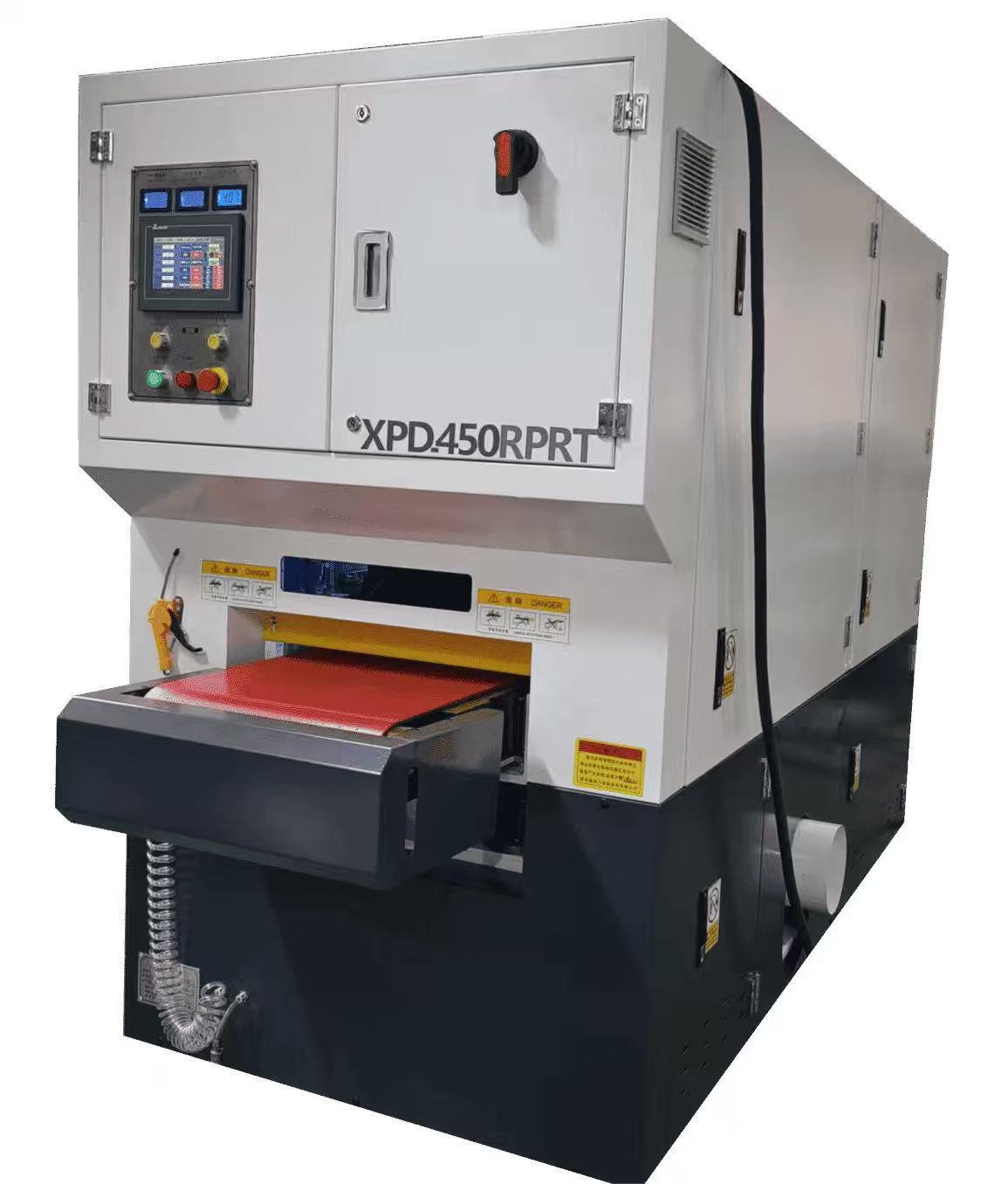 CNC Deburring, Brushing & Polishing Machine สำหรับแผ่นโลหะ